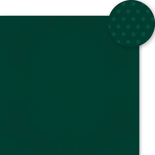 Simple Stories - Color Vibe Collection - 12 x 12 Double Sided Paper - Evergreen