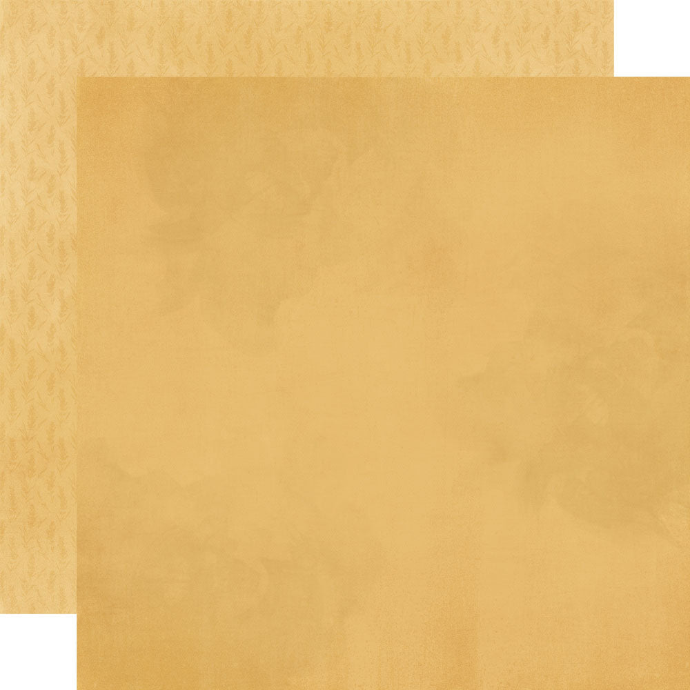 Simple Stories - Simple Vintage Lavender Fields Collection - 12 x 12 Double Sided Paper - Honey