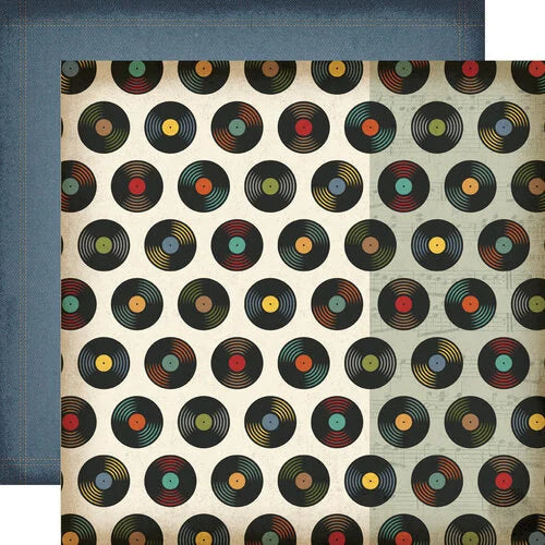 Simple Stories - Rustic Legend Collection - 12 x 12 Double Sided Paper - Instant Classic