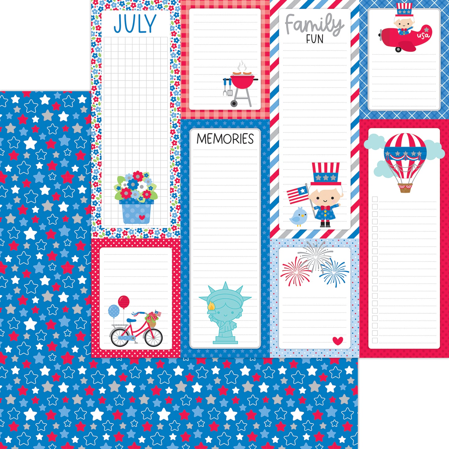 Cardstock - All-Stars Double-Sided
