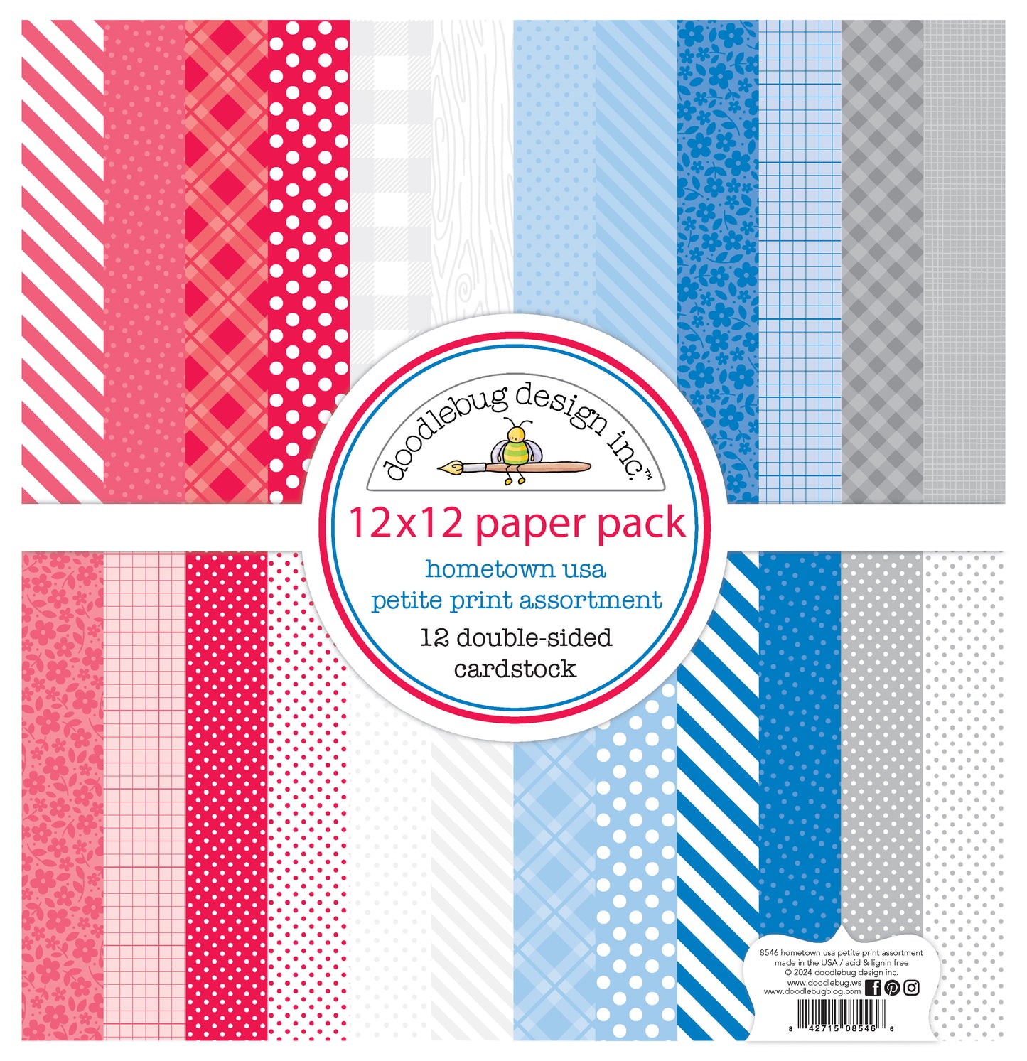 Hometown USA Petite Prints Assorted Packs