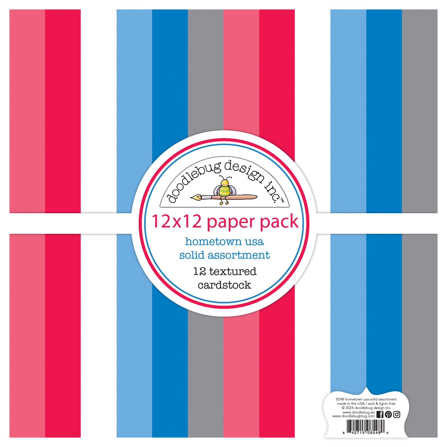 Cardstock - Hometown USA Textured Cardstock - Assortment Pack