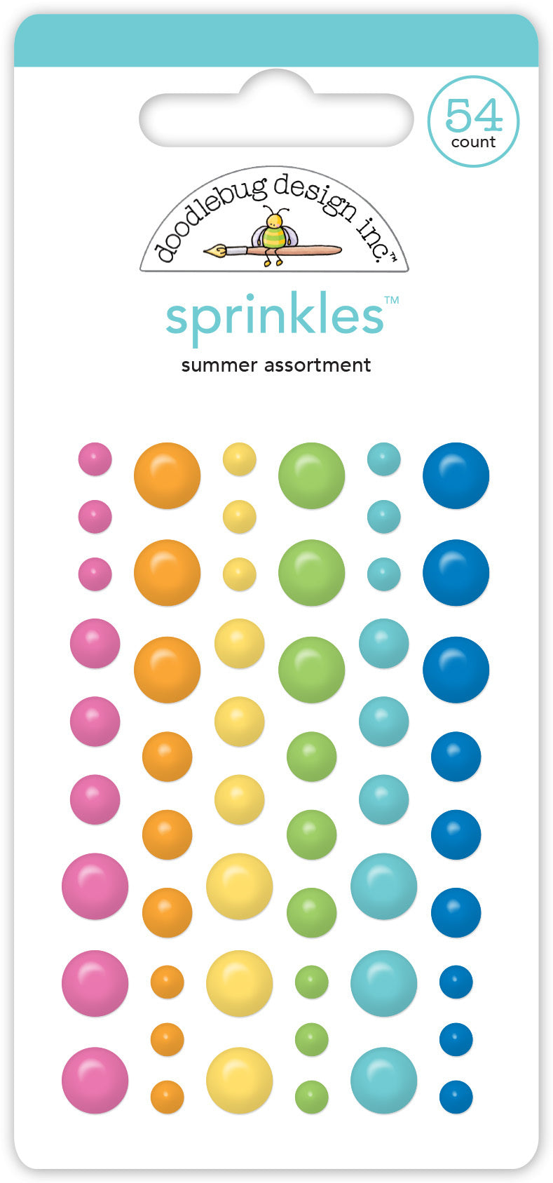 Doodlebug Design - Summer Fun Collection - Sprinkles - Summer Assortment