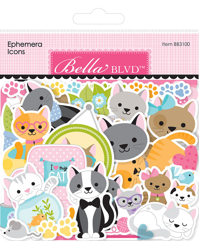 Bella Blvd - Meow Collection - Ephemera - Icons
