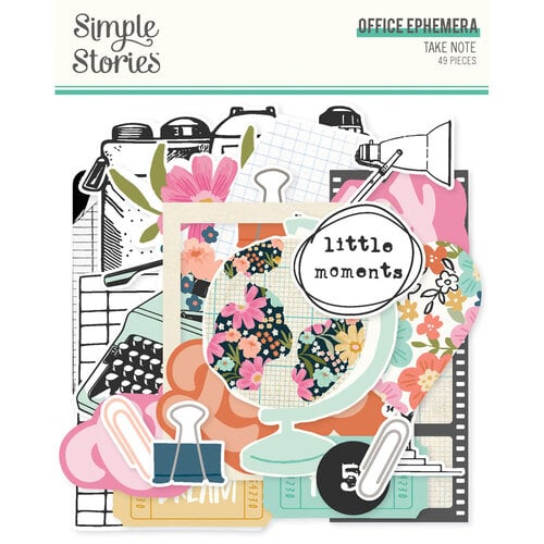 Simple Stories - Take Note Collection - Ephemera - Office