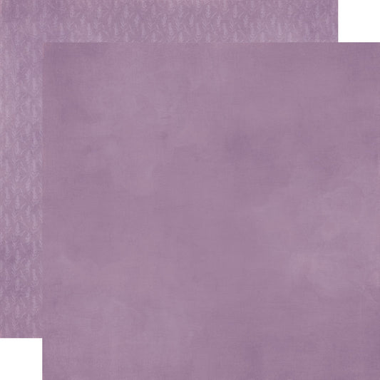 Simple Stories - Simple Vintage Lavender Fields Collection - 12 x 12 Double Sided Paper - Violet
