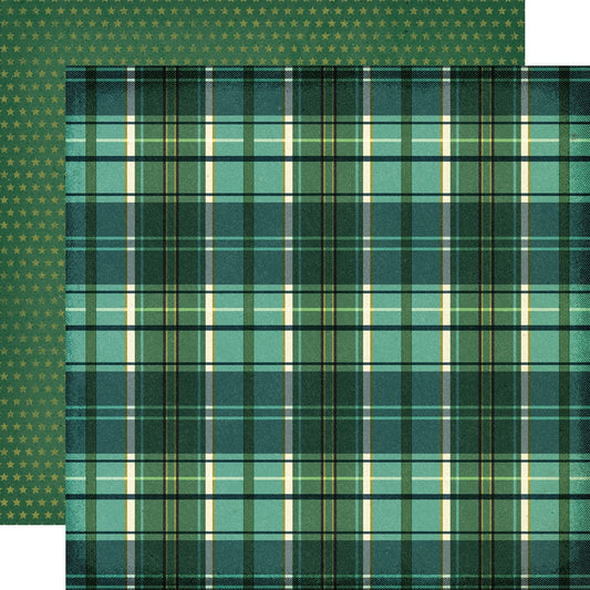 Simple Stories - Rustic Legend Collection - 12 x 12 Double Sided Paper - Be Bold