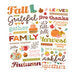 Simple Stories - Pumpkins & Plaid Collection - 12 x 12 Cardstock Stickers - Icons