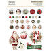 Simple Stories - Simple Vintage Old-Fashioned Christmas Collection - Foam Stickers