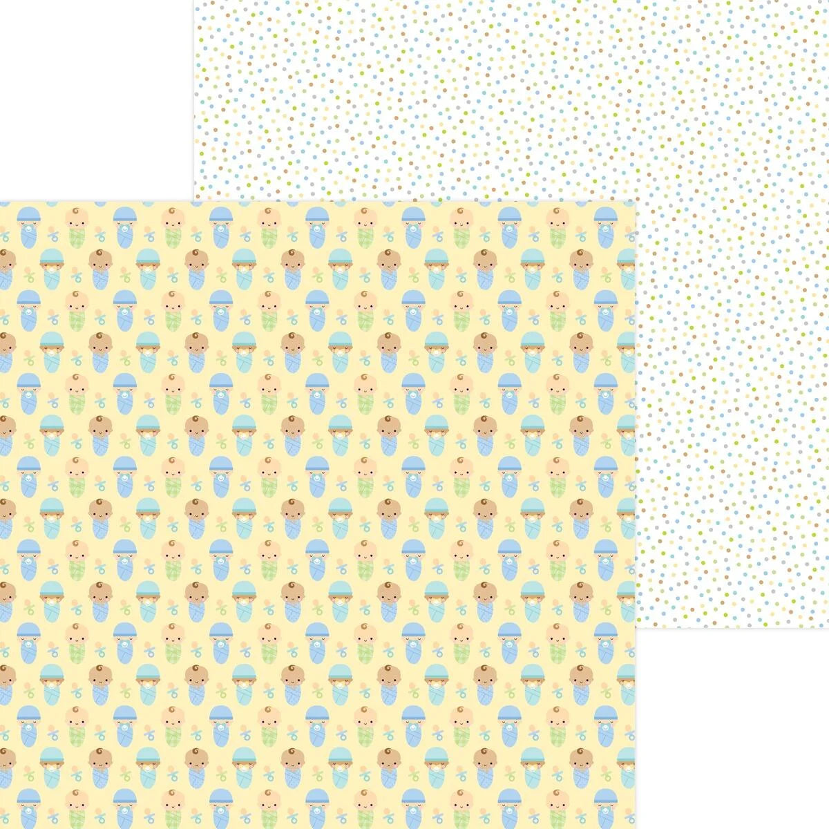 Doodlebug - Special Delivery 12x12 Cardstock - Bundled Up
