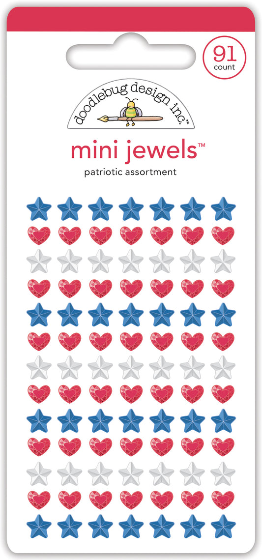 Patriotic Assortment Mini Jewels