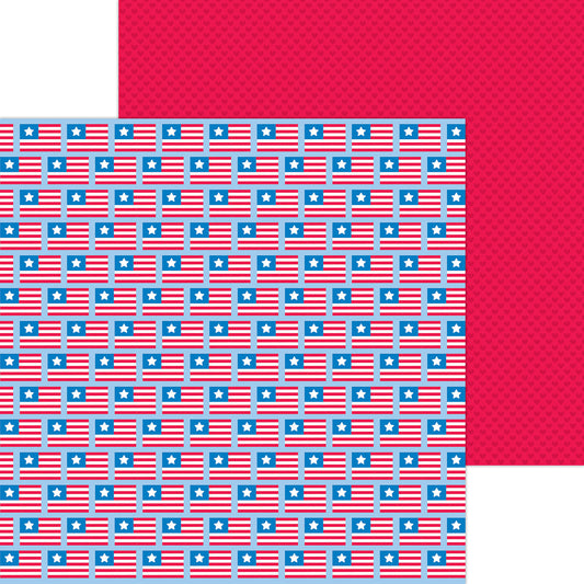 Cardstock - Land of the Free Double-Sided