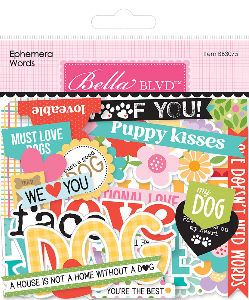Bella Blvd - Bow Wow Collection - Ephemera - Words