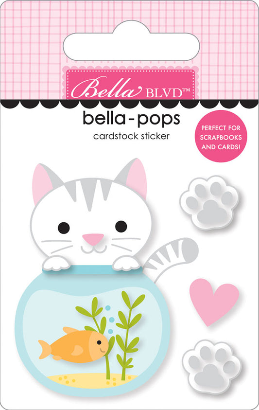 Bella Blvd - Meow Collection - Bella Pops - Curious Kitty